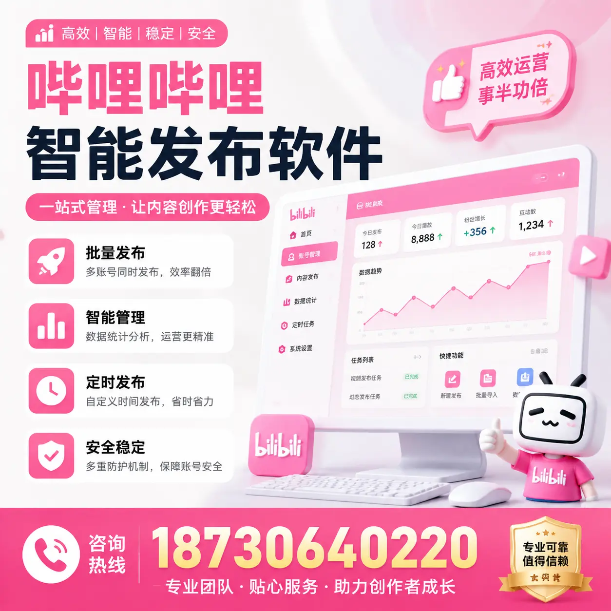 如何评估哔哩哔哩智能发布软件的ROI?宿州 企业必读