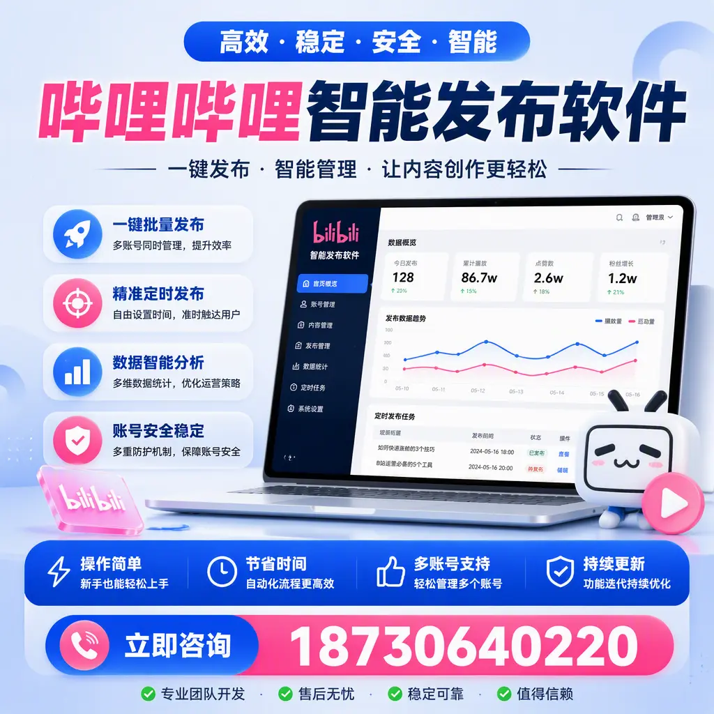 如何在 宿州 制定有效的哔哩哔哩智能发布策略